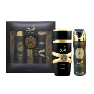 Lattafa Set Asad EDP 100 ML + Deo Spray 200 ML